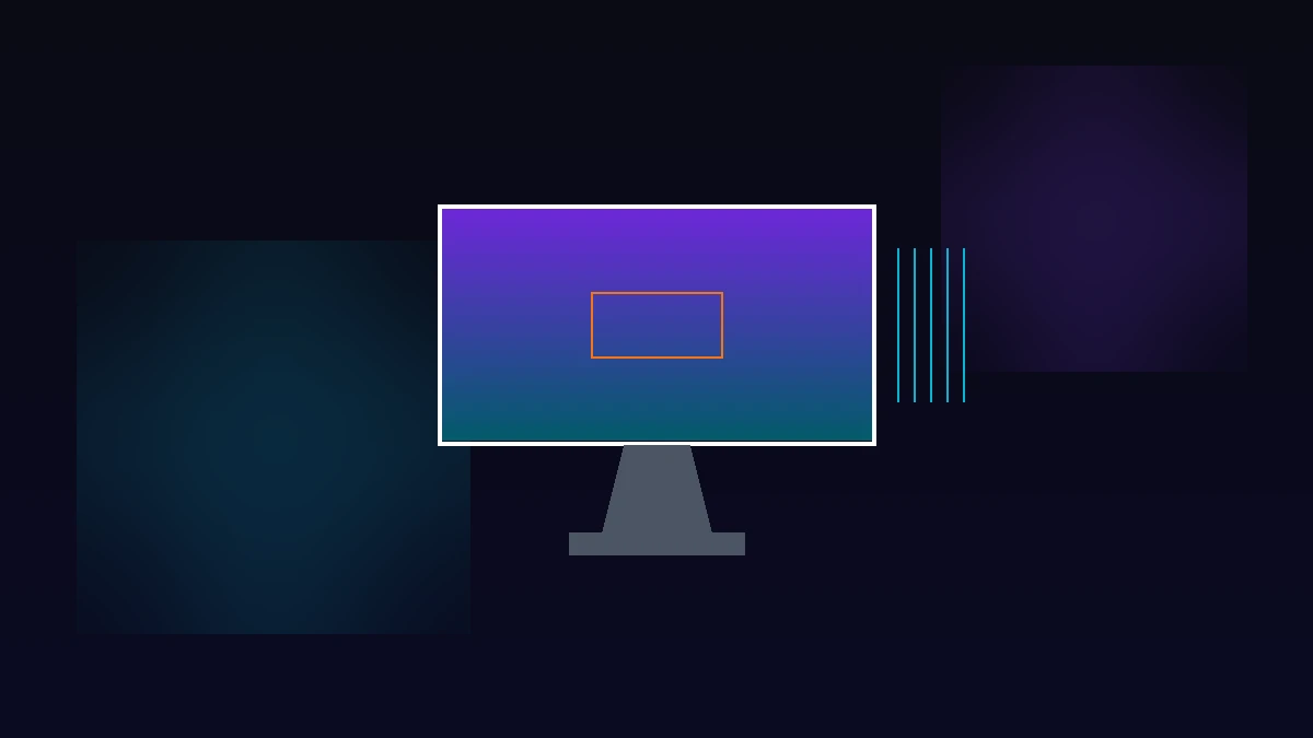 Moniteur gaming 144Hz haute performance avec affichage fluide